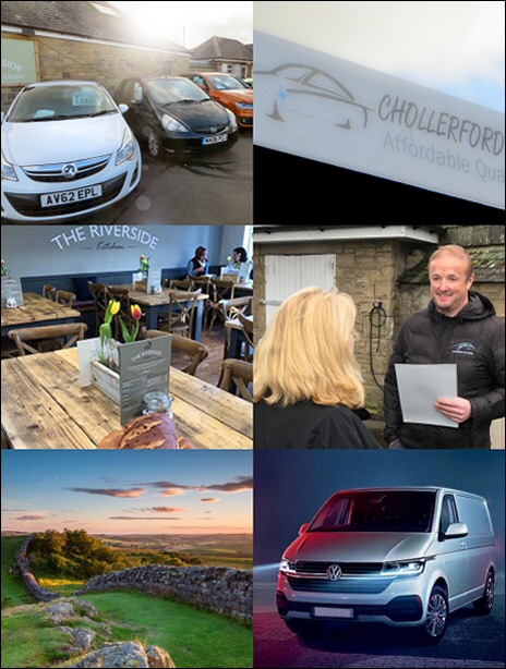 Chollerford Car Sales in the heart of beautiful Northumberland